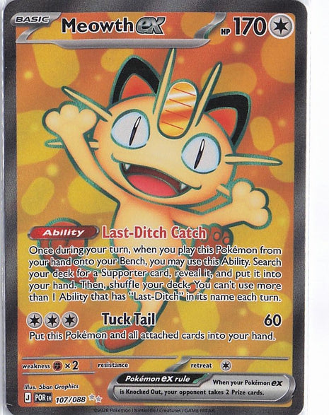 Meowth ex 107/088