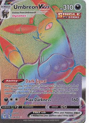 Umbreon VMAX 214/203