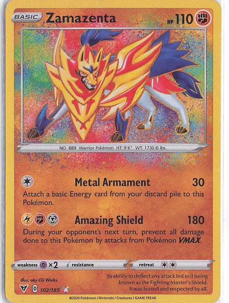 Zamazenta 102/185
