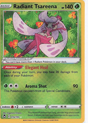 Radiant Tsareena 016/195