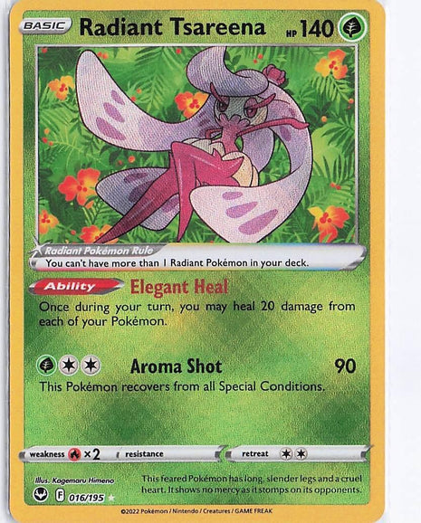 Radiant Tsareena 016/195