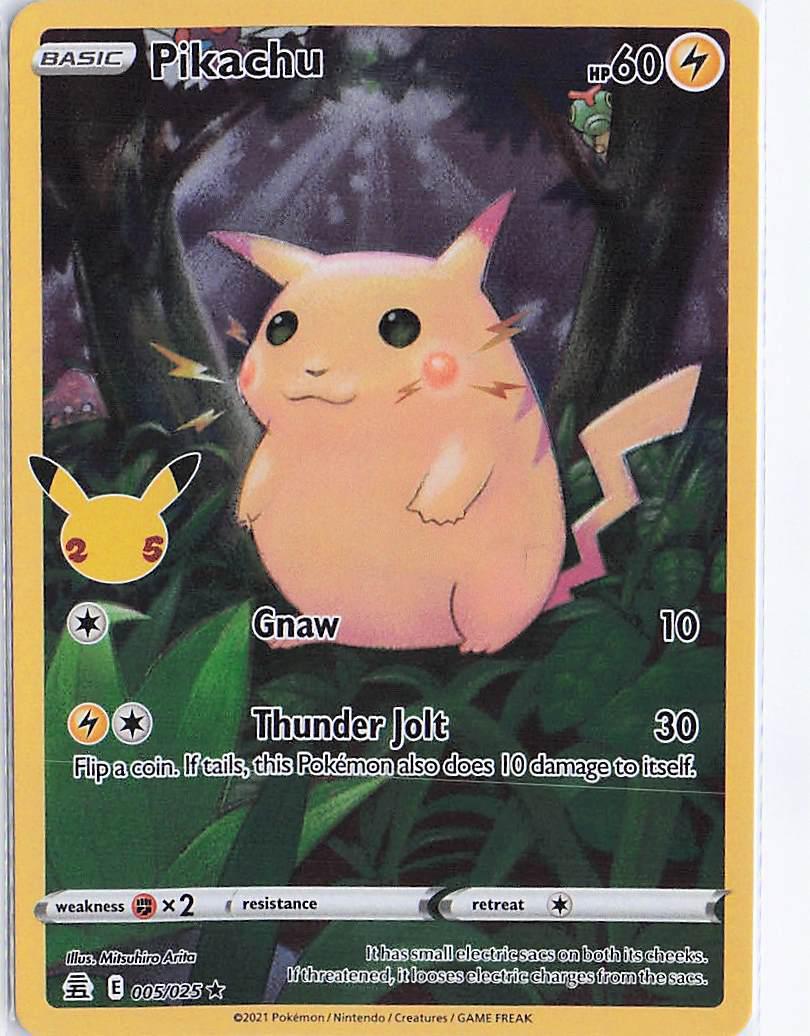 Pikachu 005/025