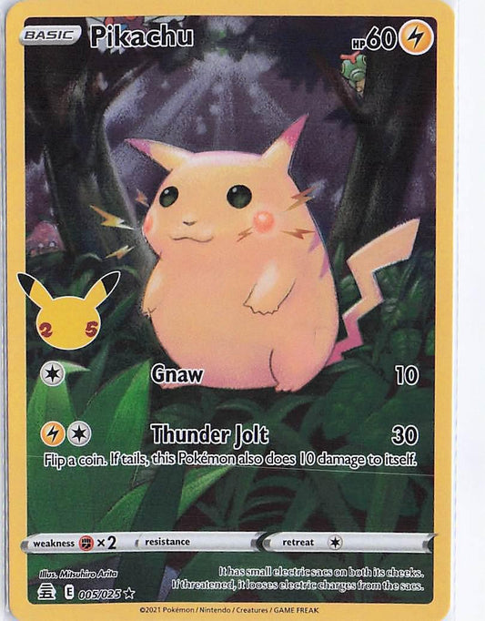 Pikachu 005/025