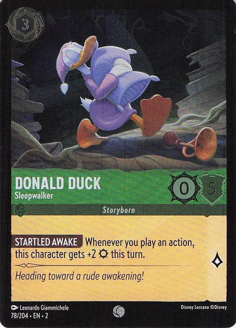 Donald Duck Sleepwalker 78/204 EN 2 (H)