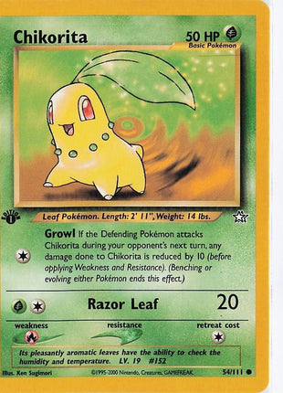 Chikorita 54/111 (1st)