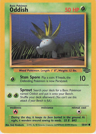 Oddish 58/64