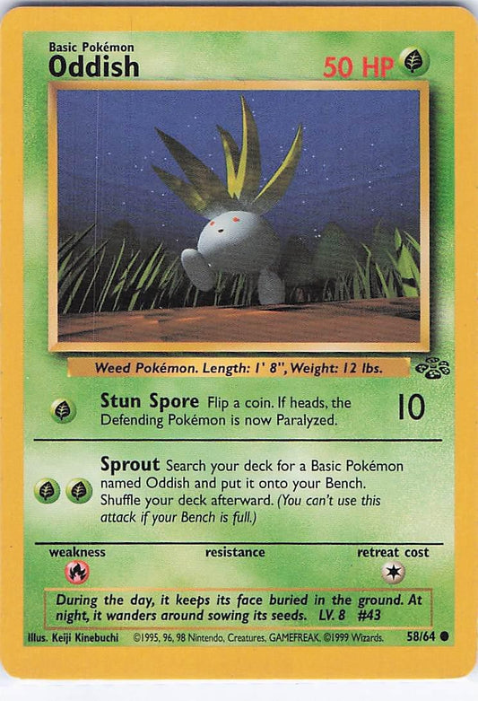 Oddish 58/64