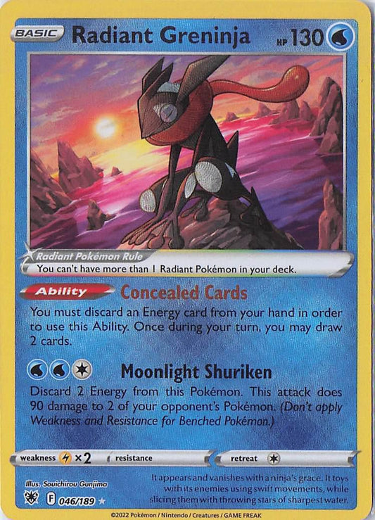 Radiant Greninja 046/189