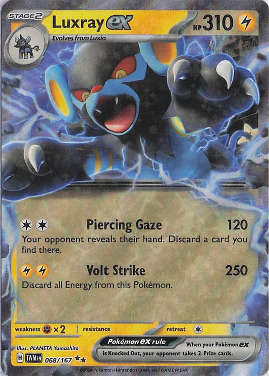 Luxray ex 068/167