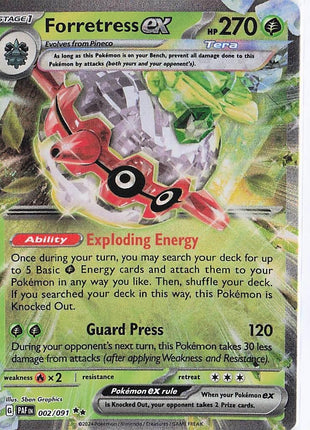 Forretress ex 002/091
