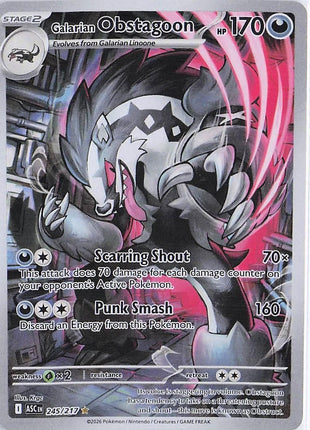 Galarian Obstagoon 245/217
