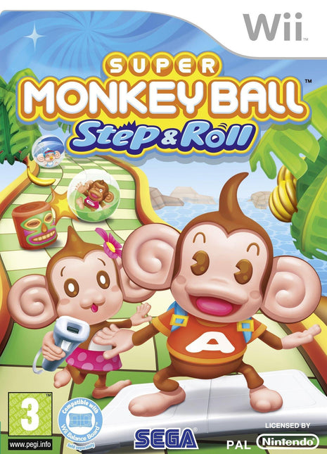 Super Monkey Ball Step & Roll (Wii) - Preowned