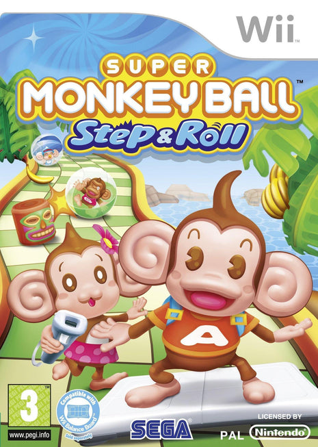 Super Monkey Ball Step & Roll (Wii) - Preowned