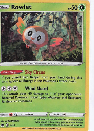 Rowlet 2/15 (H)