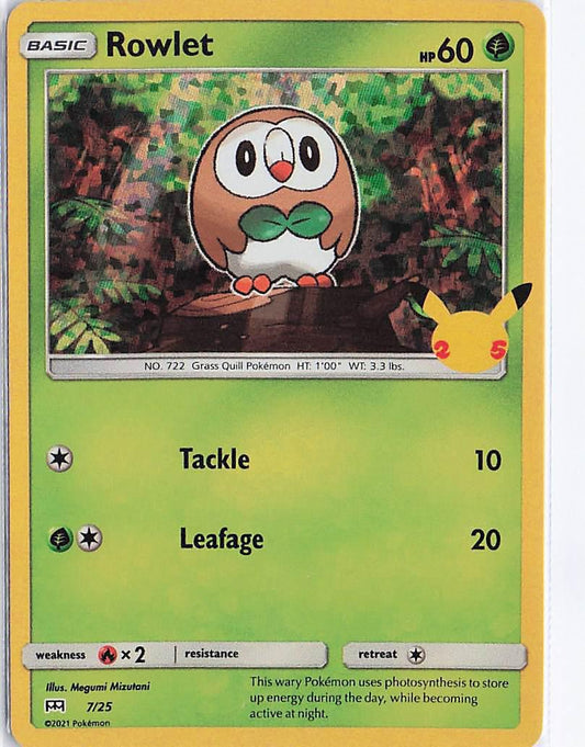 Rowlet 7/25 (H)
