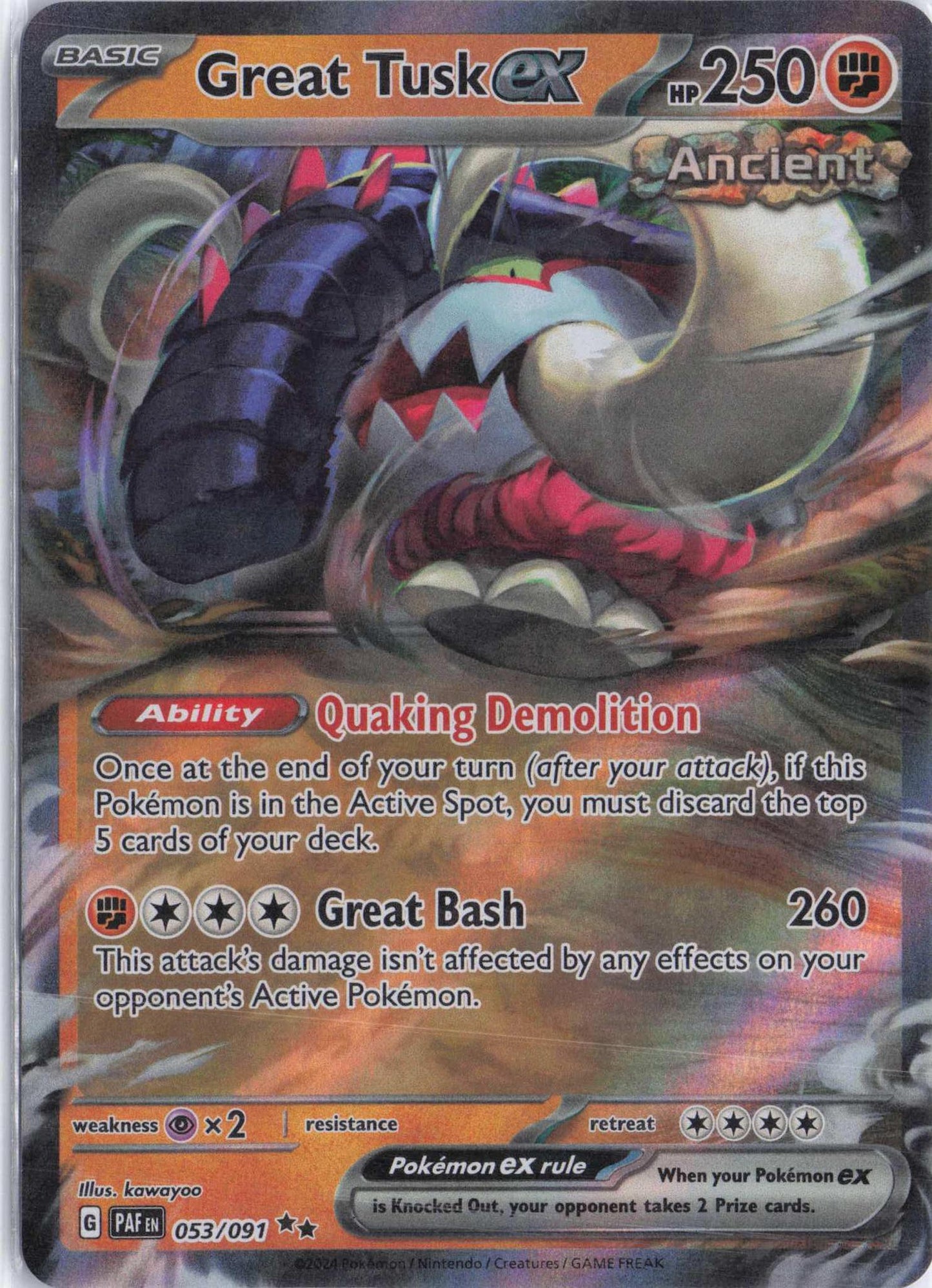 Great Tusk ex 053/091