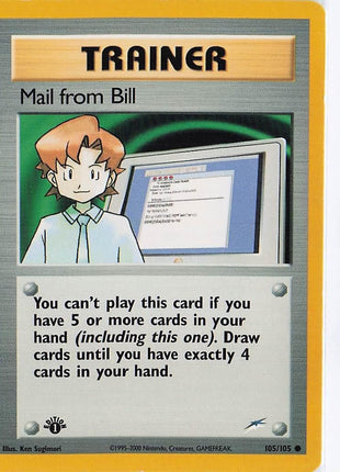 Mail From Bill 105/105 (1st)