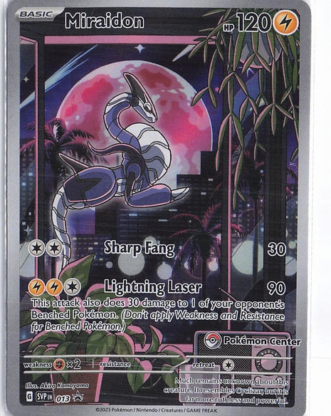 Miraidon SVP013 (Pokemon Center)