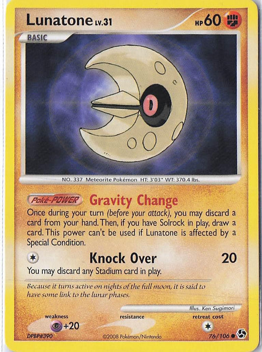 Lunatone LV.31 76/106