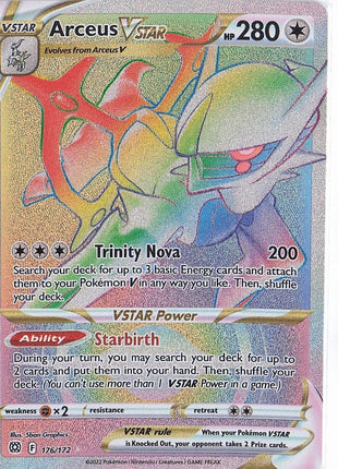 Arceus VSTAR 176/172