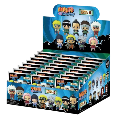 Naruto Shippuden - Series 01 3D Character Bag Clip Blind Bag
