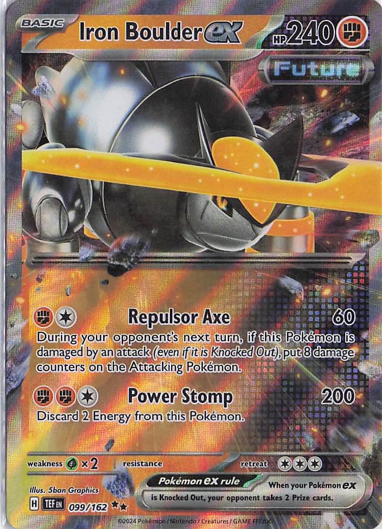 Iron Boulder ex 099/162