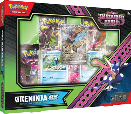 Pokemon - Shrouded Fable Kingdra/Greninja EX Special Collection