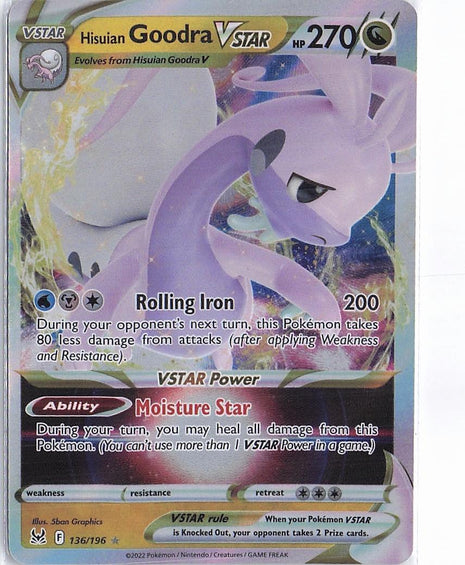 Hisuian Goodra VSTAR 136/196