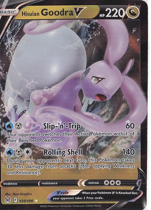 Hisuian Goodra V 135/196