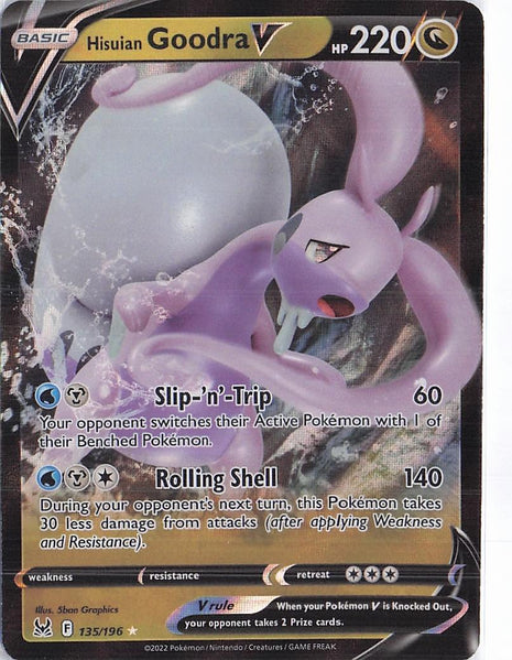 Hisuian Goodra V 135/196