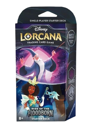 Disney Lorcana - Rise of the Floodborn Starter Deck Amethyst & Steel