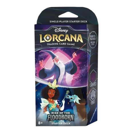 Disney Lorcana - Rise of the Floodborn Starter Deck Amethyst & Steel