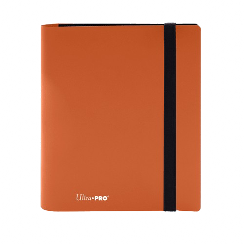 Ultra Pro - Pumpkin Orange Eclipse 4 Pocket Pro Binder