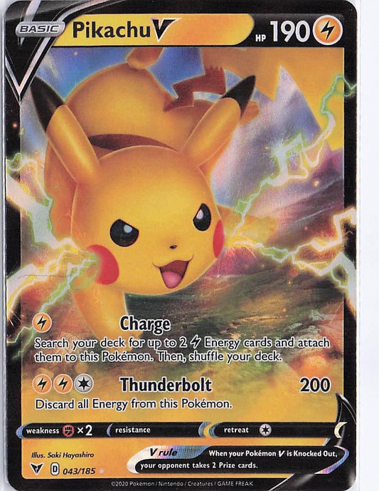 Pikachu V 043/185