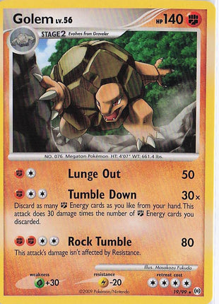 Golem LV.56 19/99