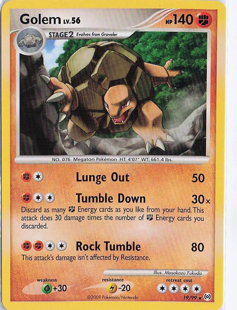 Golem LV.56 19/99