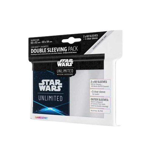 Gamegenic Star Wars: Unlimited Double Sleeving Pack - Space Blue