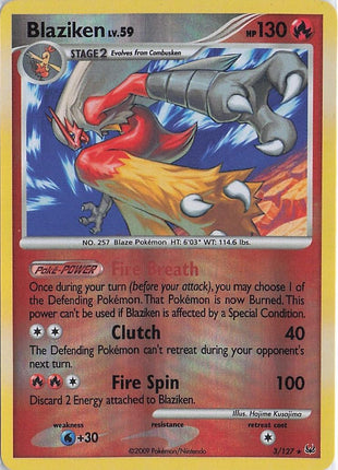 Blaziken LV.59 3/127 (RH)