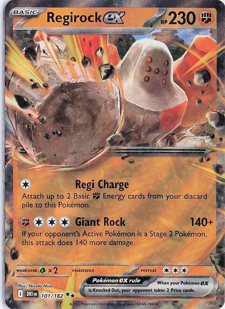 Regirock ex 101/182