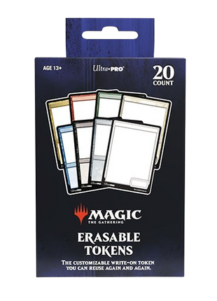 Magic: The Gathering - Ultra Pro Erasable Tokens (20 Pack)