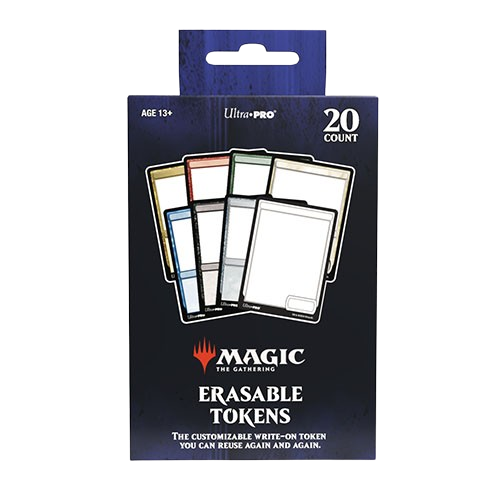 Ultra Pro - Magic: The Gathering - Erasable Tokens 20 Pack