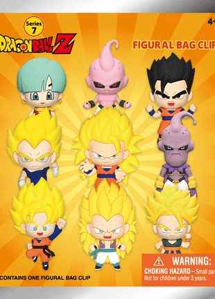 Dragon Ball Z - Series 7: 3D Character Bag Clip Blind Bag