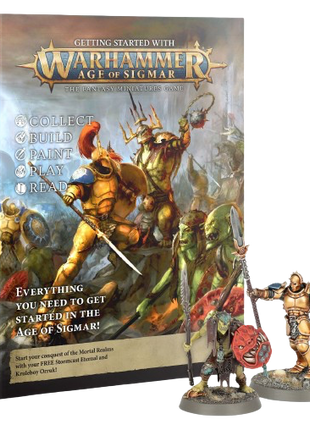 Warhammer - Getting Started With Age Of Sigmar (Magazine and Miniatures)