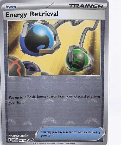 Energy Retrieval 082/086 (Pokeball Holo)