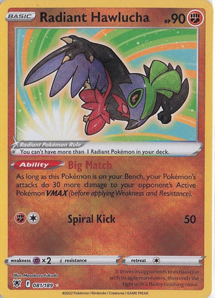 Radiant Hawlucha 081/189