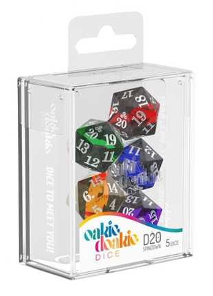 Oakie Doakie Dice - D20 Spindown: Enclave Dice Set