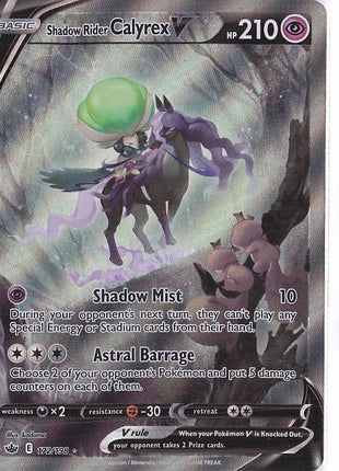 Shadow Rider Calyrex V 172/198