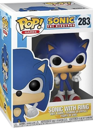 Sonic The Hedgehog - Sonic With Ring #283 Funko Pop!