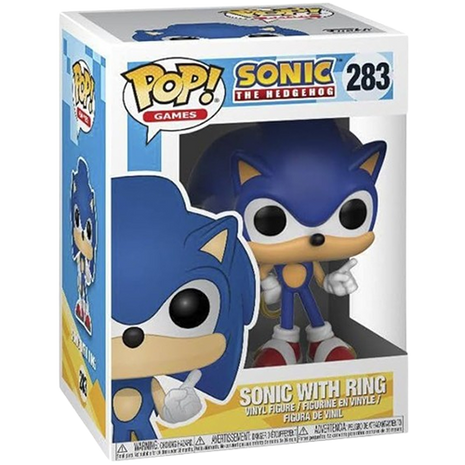 Sonic The Hedgehog - Sonic With Ring #283 Funko Pop!