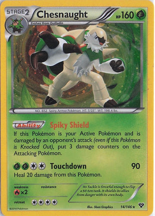 Chesnaught 14/146 (Cosmic Holo)
